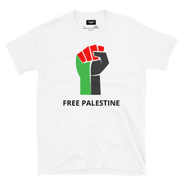 Free Palestine t-shirt white